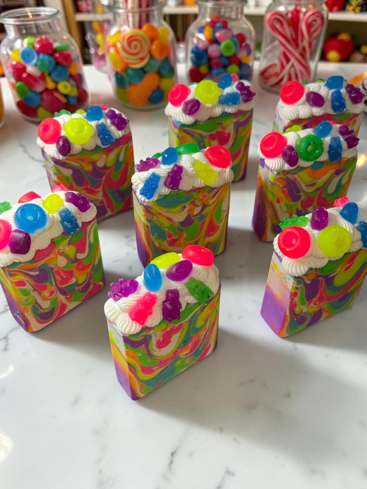Sweet Shop Candy Themed Soap- Gummy Bear Scented
