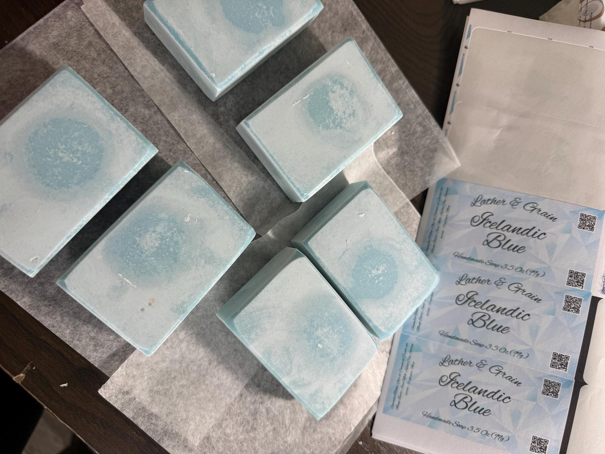 Two Bars of Homemade Tallow and Goat Milk Soap. Many Scents to Choose From