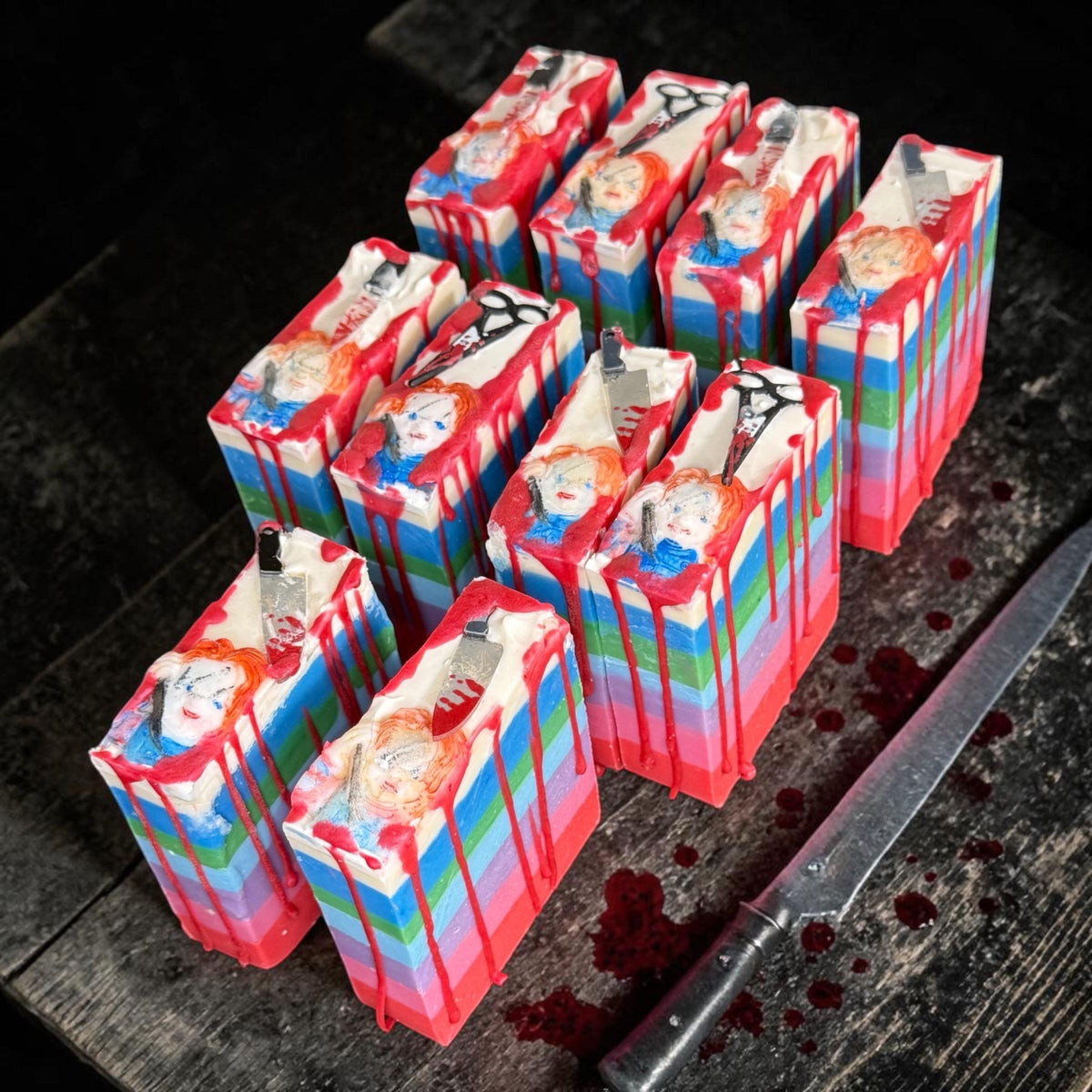 I Want To Play A Game!- Saw Themed Horror Slasher Soap. Scented in Cedar Sandalwood