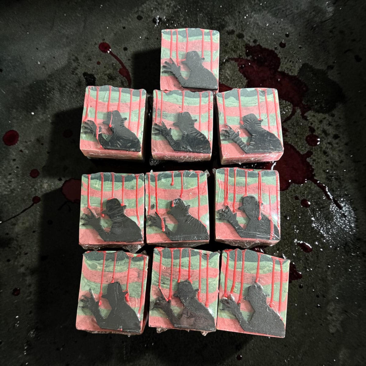 Never Sleep Again- Horror Themed Slasher Soap. Scented in Smoke gets in your eyes