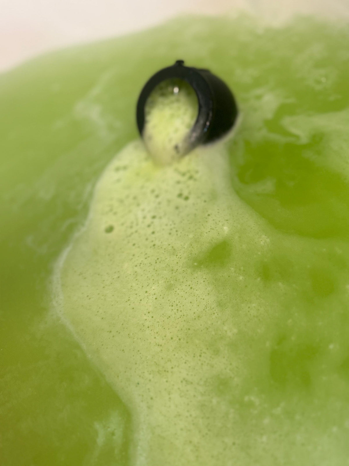 Shimmering Witches Caldrun Buttermilk Bath Bomb: WIth Solid Bubble Bath Frosting and Soap Witch Pumpkin- Multiple Scents