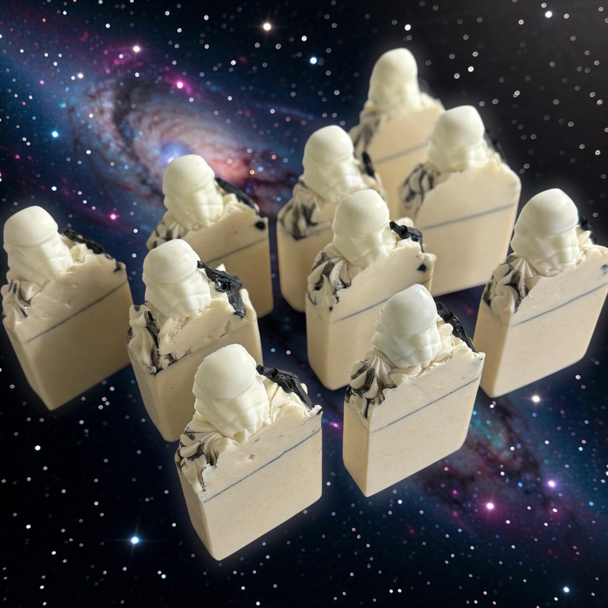 Don’t Be Pew Pew Soap with Tallow and Goat Milk Scented in Moonstone Mist or Sparkling Pear
