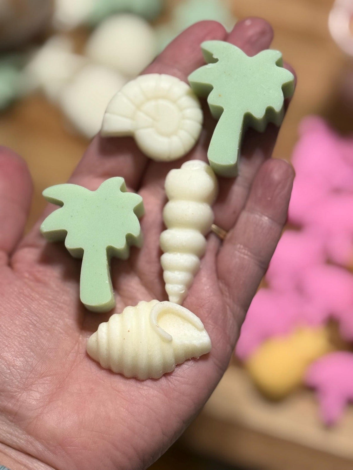 Beach Days Wax Melts: Mixed Shape Tarts- Lime in Da Coconut or Volcano Scents