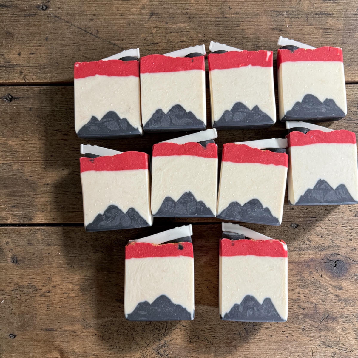 Unique Ice Hockey Soap - Top Shelf Suds~ Made with Tallow and Goat Milk - Portland Team Inspired Scented with Frozen Lakes