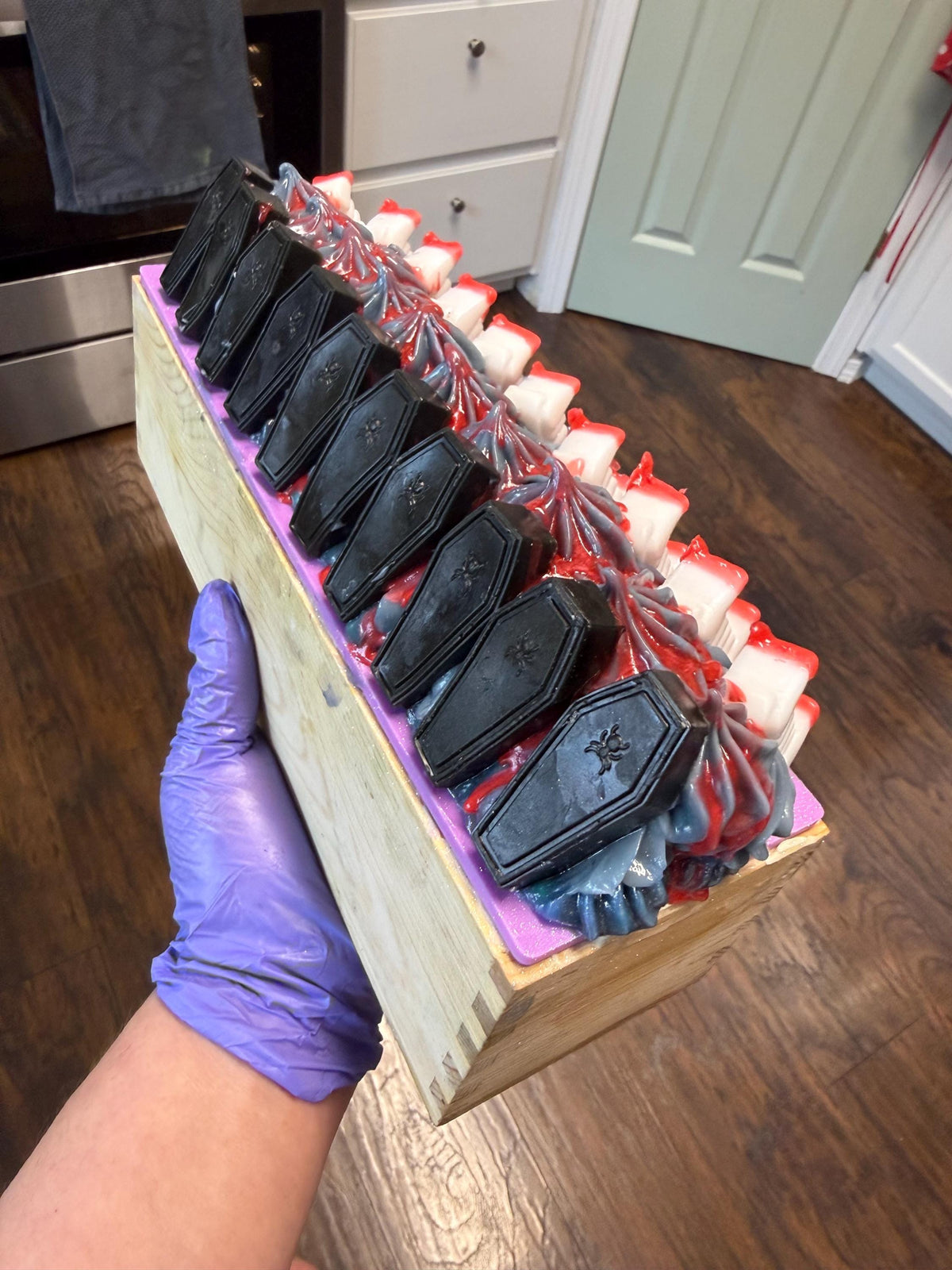 Once Bitten, Bar Soap Halloween Themed Scented In Vampire Blood