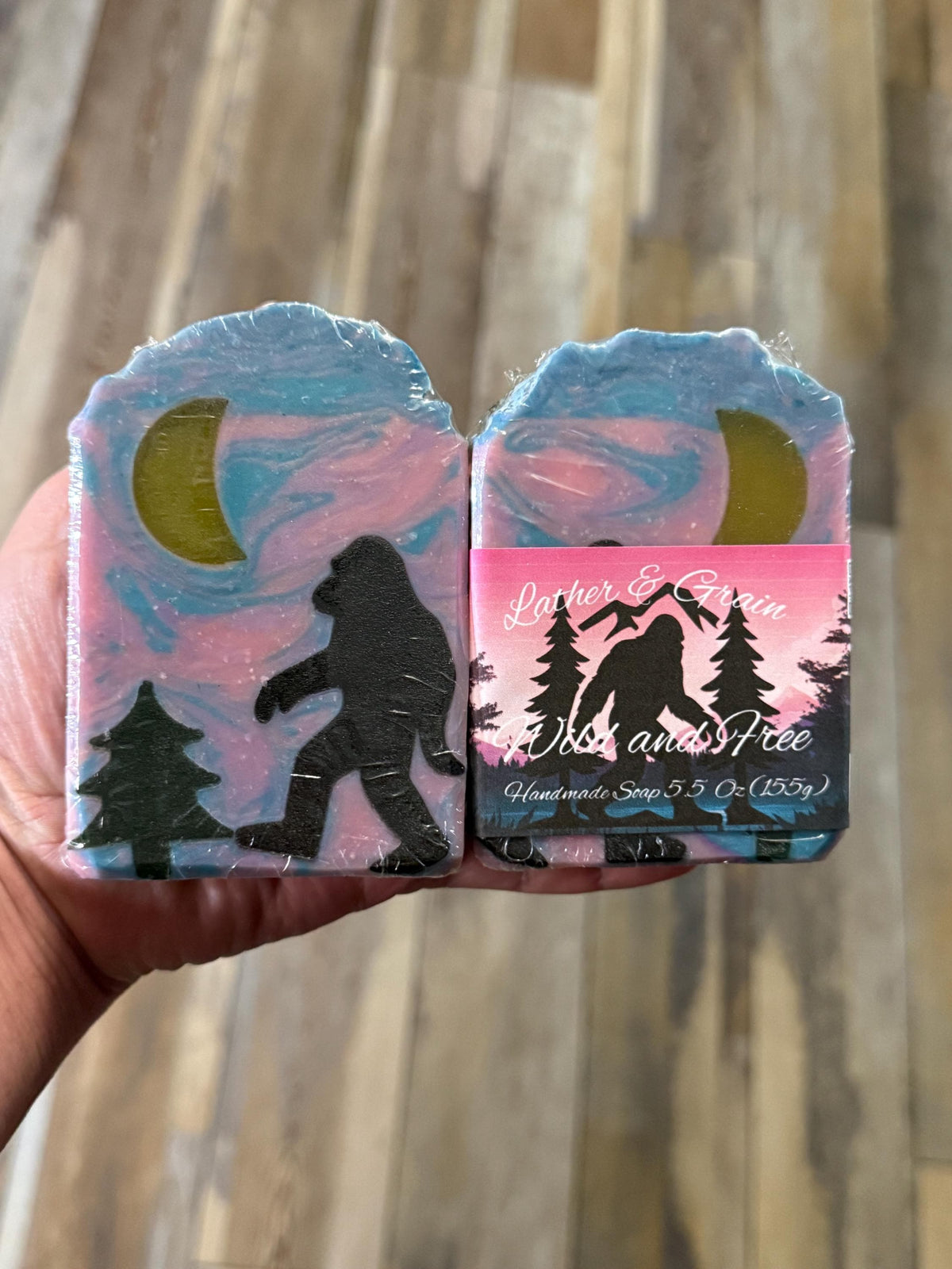 Sasquatch Tallow and Goat Milk Soap -Scented in Woodland Elves