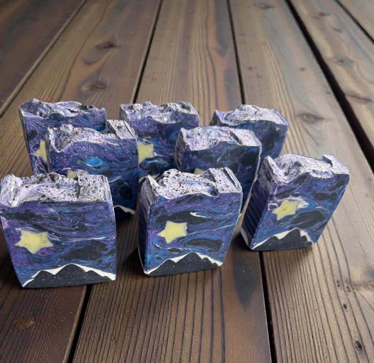 Starry Mt Hood Tallow and Goat Milk Soap -Scented in Moonstone Mist