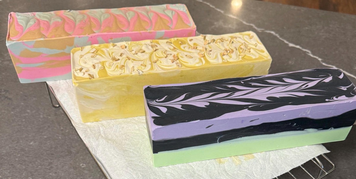 Banana Oatmeal Goat Milk Soap- Lightly Scented