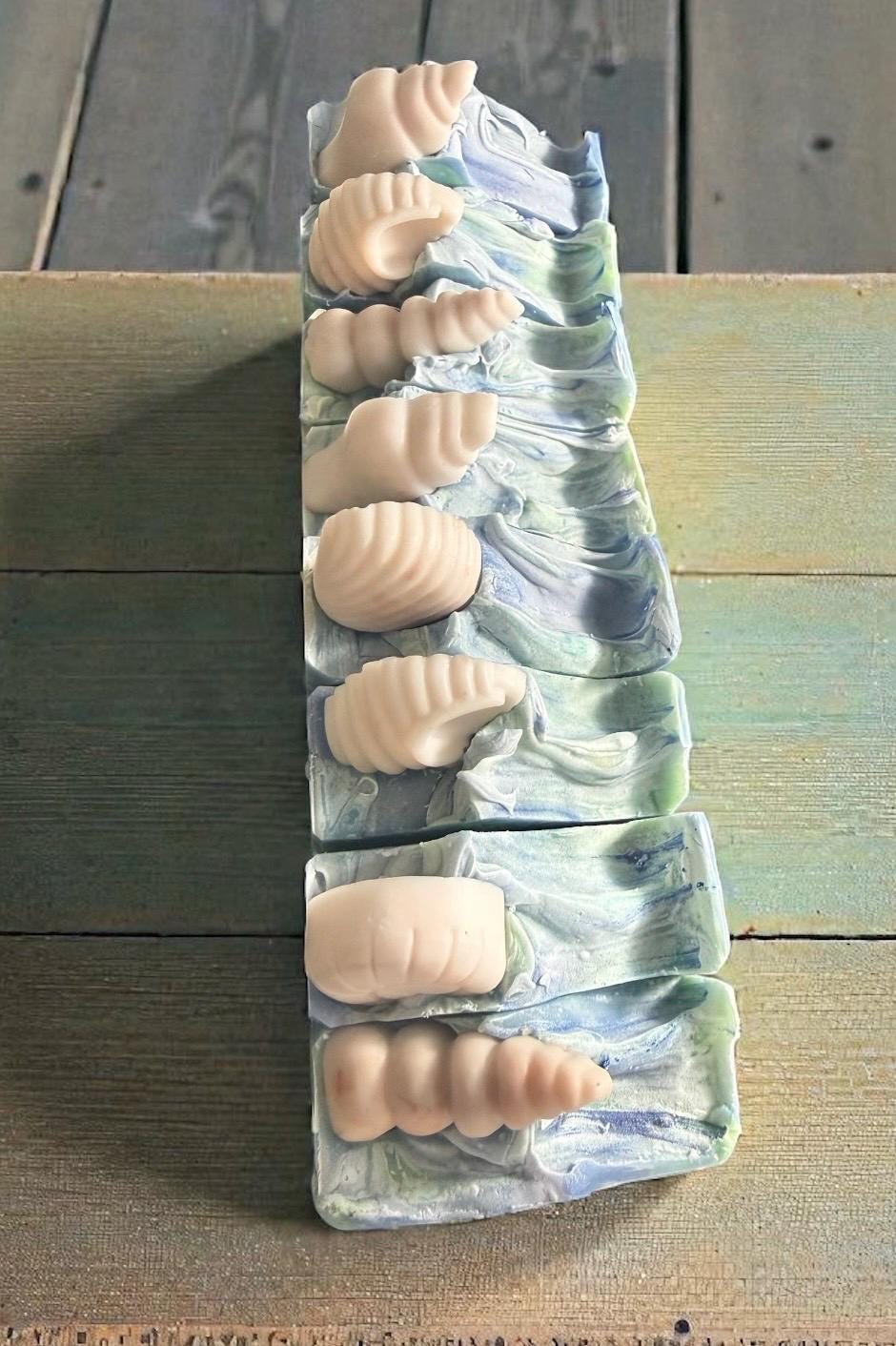 Pelican Shores Beach Bar Soap Scented in Ocean Breeze and Driftwood Or Coral Reef