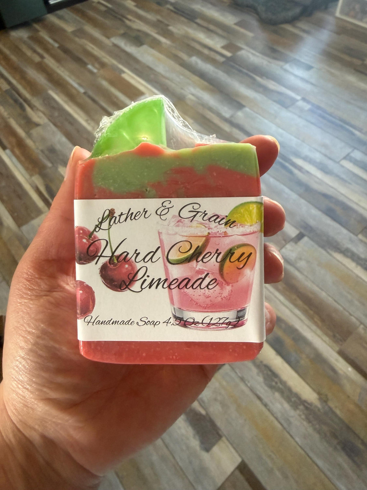 Cherry Limeade Ale Soap – Tallow Cold Process Soap with Buttermilk