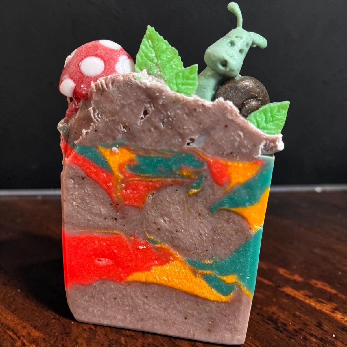Mushroom Meadows Soap~ Scented in Drops of Rain, made with Tallow and Goat Milk