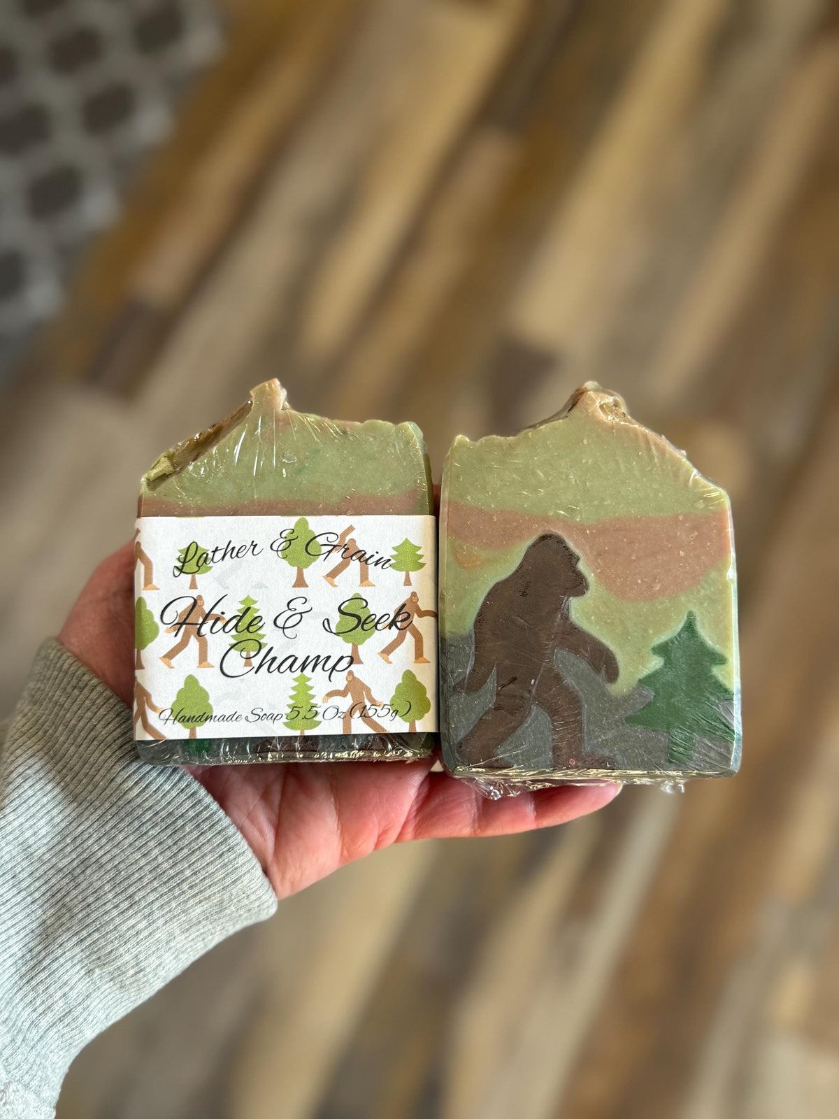 Sasquatch Tallow and Goat Milk Soap -Scented in Beneath the Stars