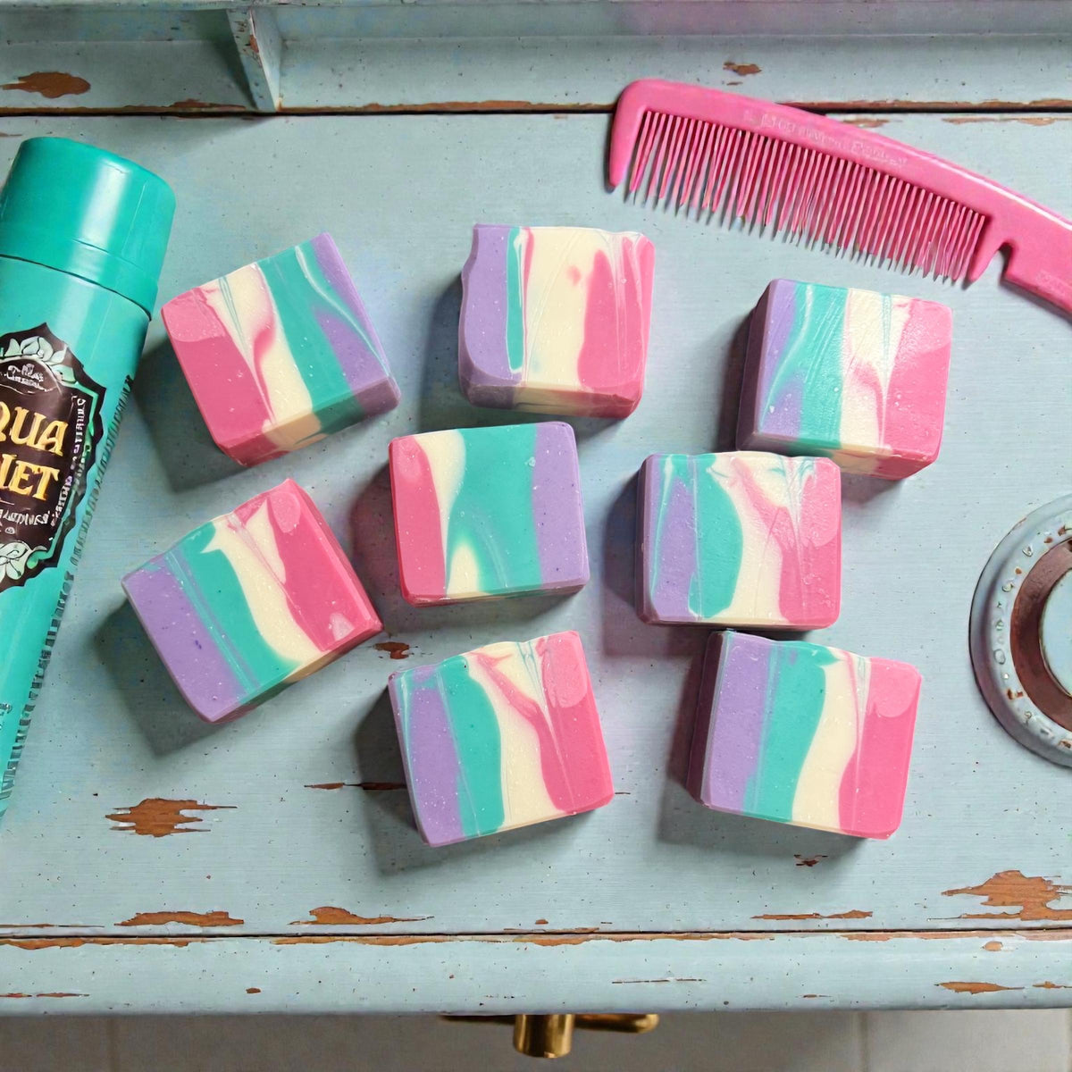 Like, Totally Clean! 80s Throwback Soap, BlackBerry Sugar Scented with Buttermilk