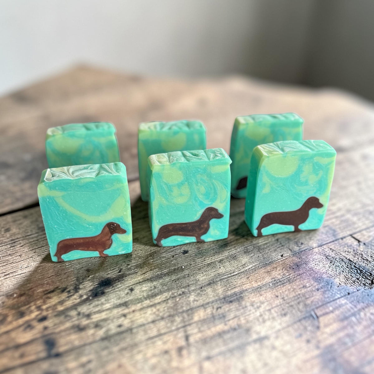 Dachshund Soap - Made with Tallow and Buttermilk: Woodland Elves Scent