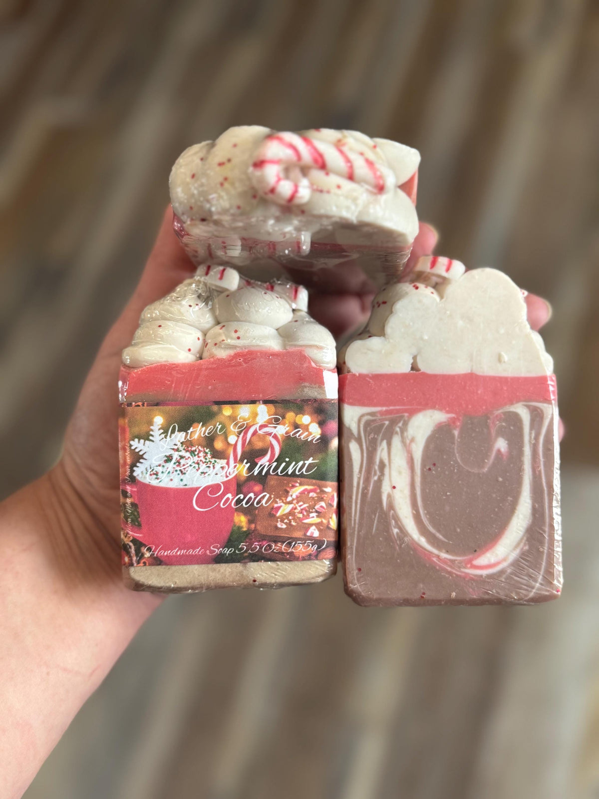 Gingerbread Man Bar Soap , Scented in Vanilla Gingerbread -Made with Tallow and Goat Milk. Great Christmas Stocking Stuffer