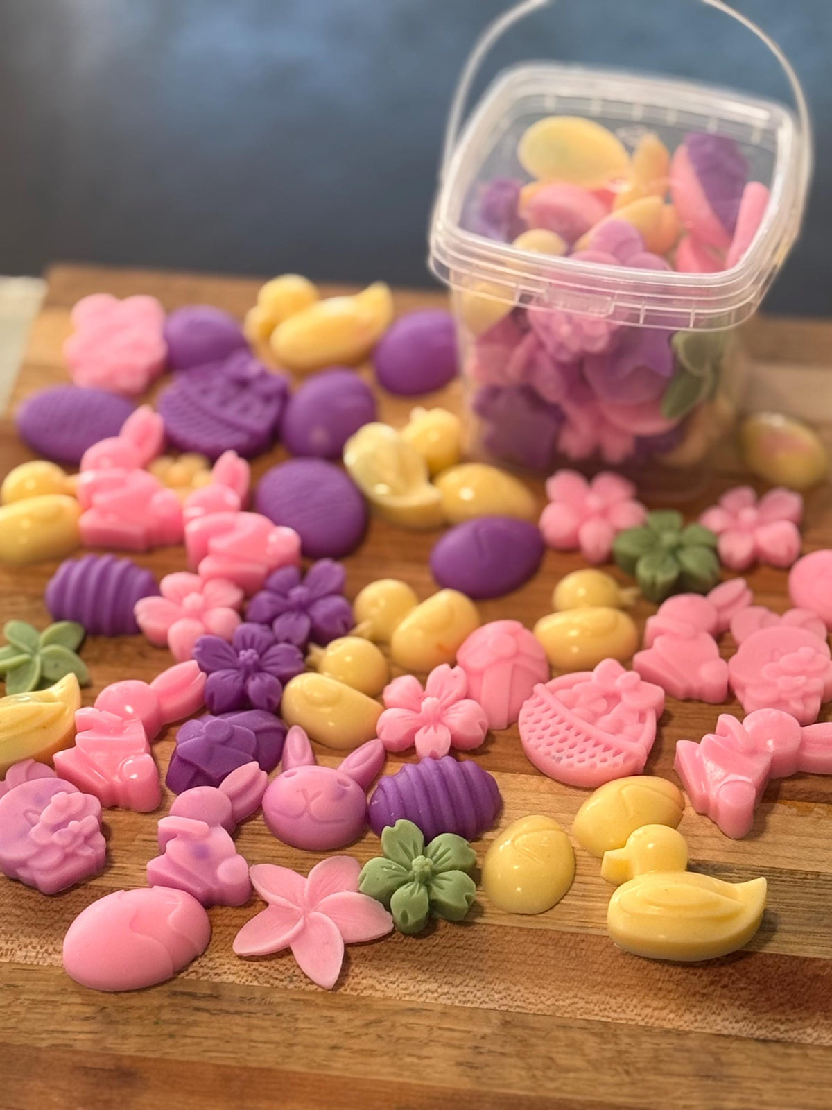 Hoppy Easter Wax Melts: Mixed Shape Tarts- Long Lasting Scents
