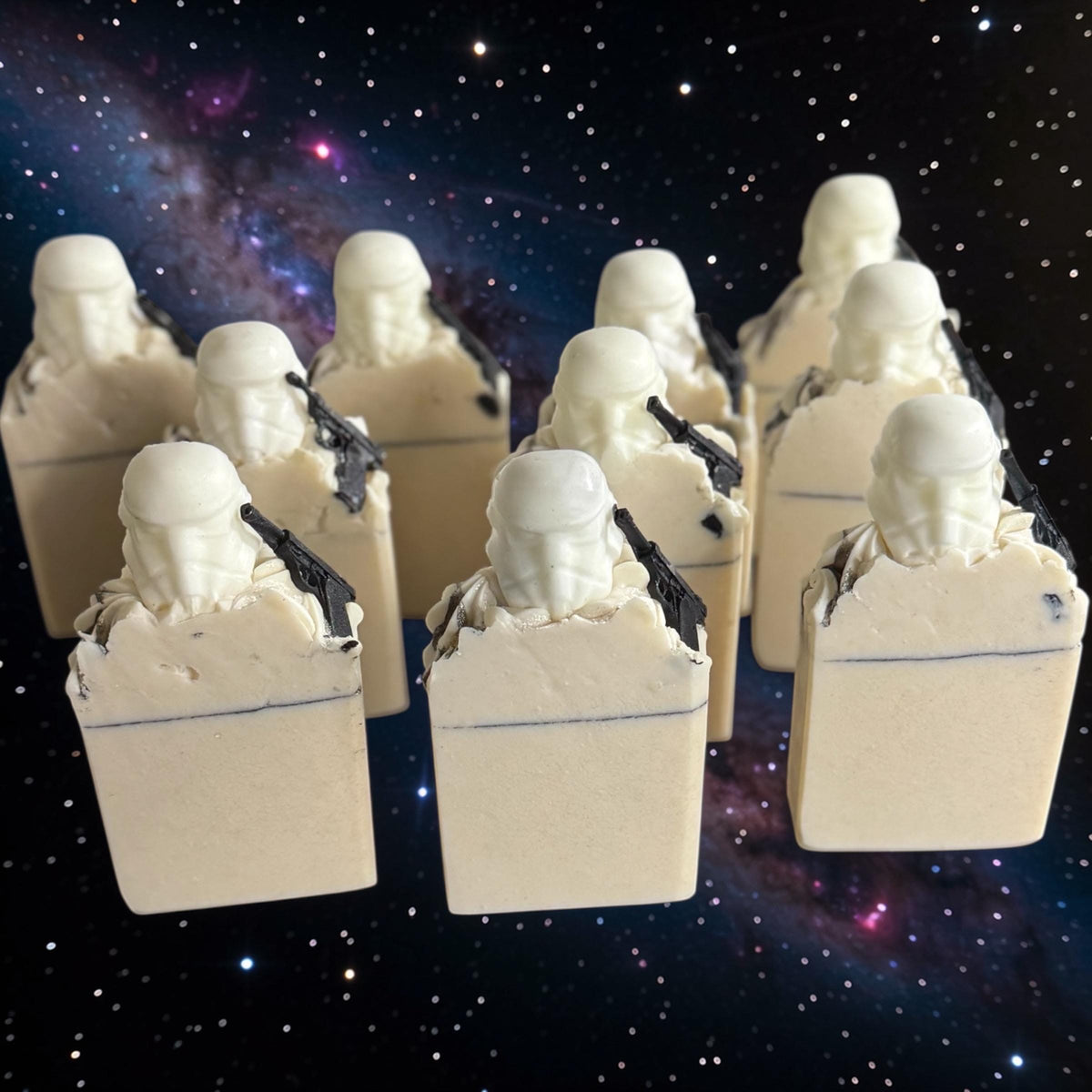 Don’t Be Pew Pew Soap with Tallow and Goat Milk Scented in Moonstone Mist or Sparkling Pear