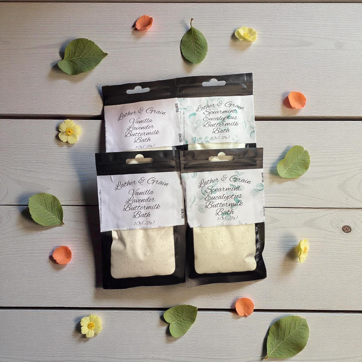 Relaxing Buttermilk Foaming Milk Bath with Colloidal Oats - 4 Scents