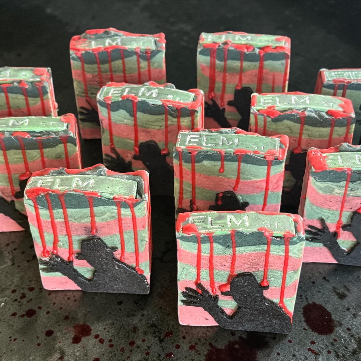 Never Sleep Again- Horror Themed Slasher Soap. Scented in Smoke gets in your eyes