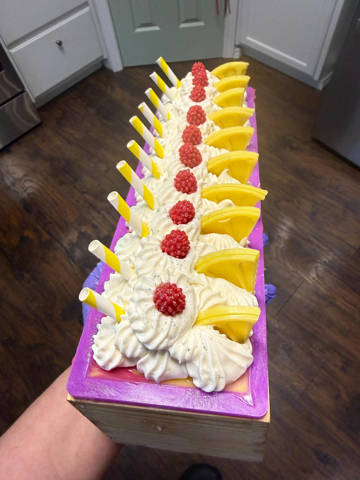 Raspberry Lemonade Soap made with Tallow and Goat Milk -Handmade- Small Batch- Cold Process