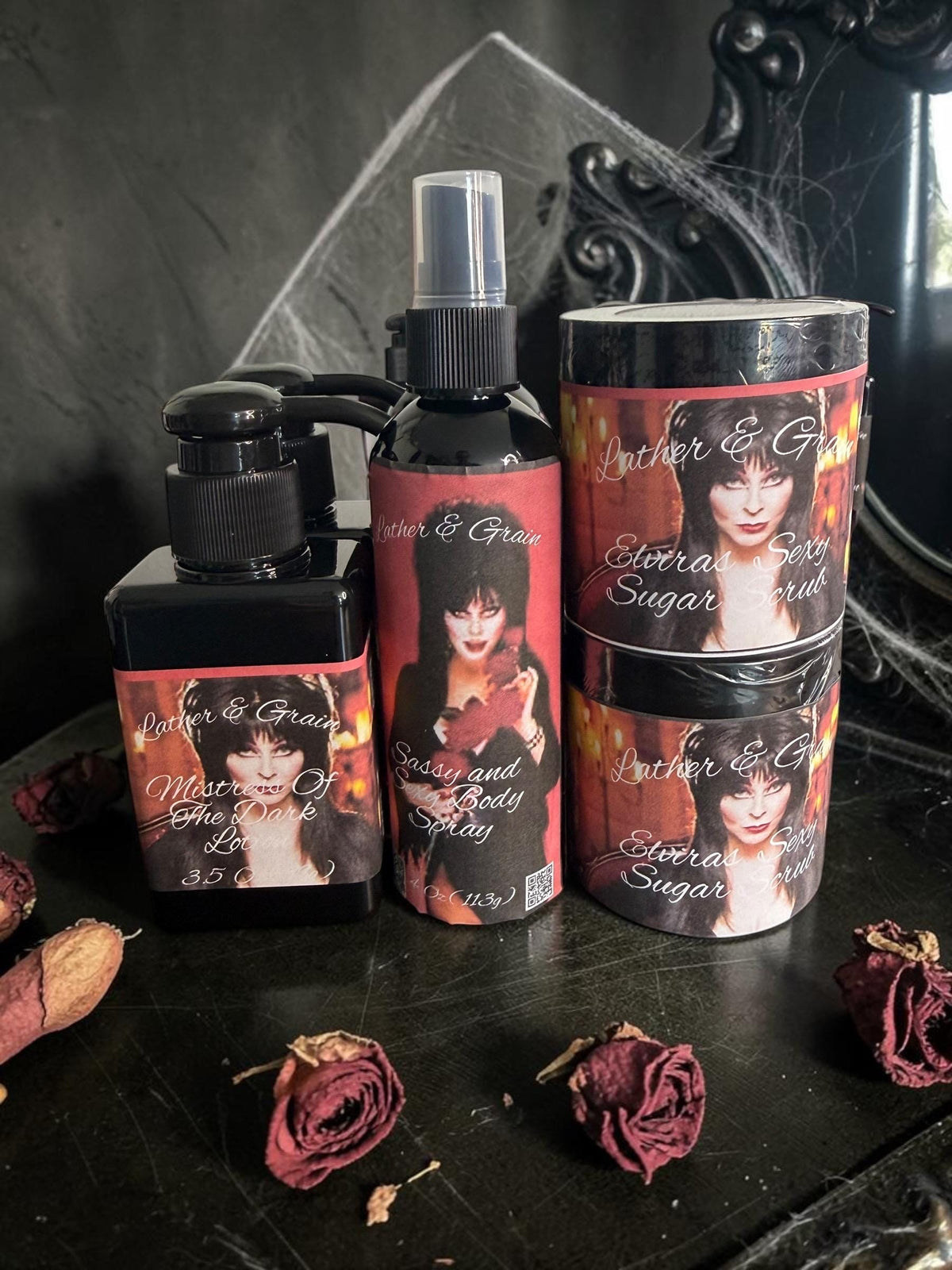 Horror Themed Thick Body Lotion- Many Scary Serial Killer Movie Characters-