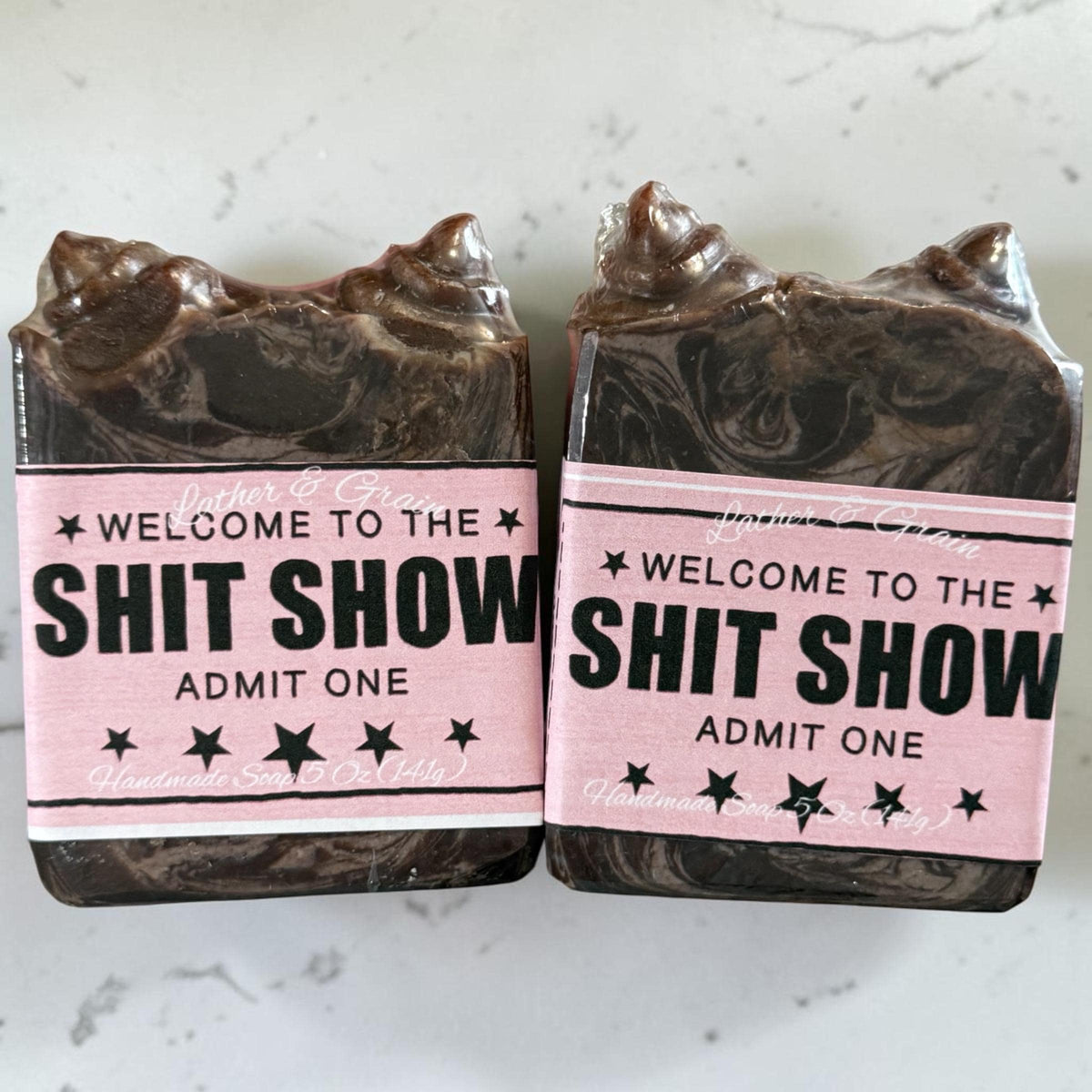 Shit Show Soap~ Scented in Root Beer Float, Made with Tallow and Goat Milk