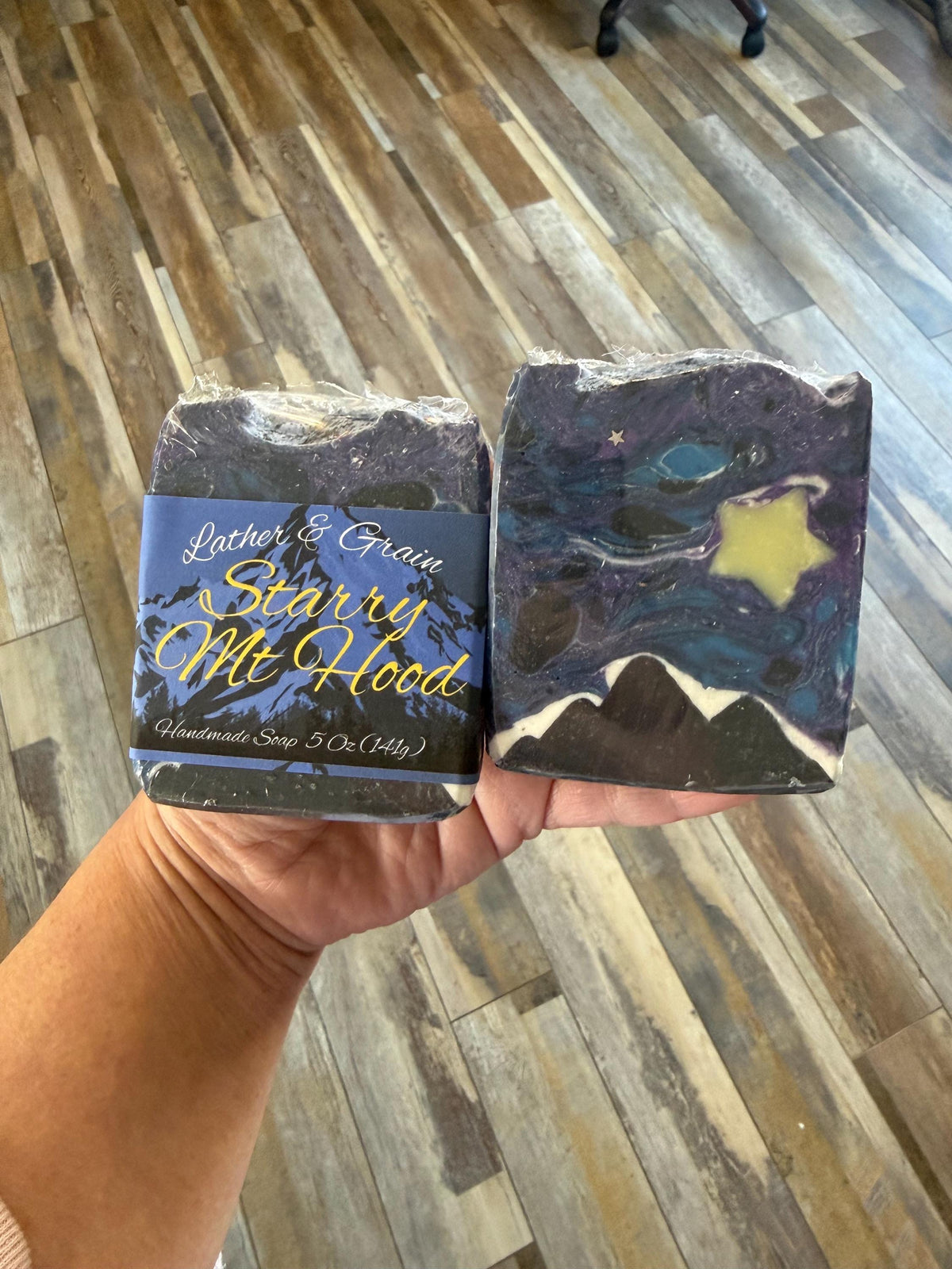 Starry Mt Hood Tallow and Goat Milk Soap -Scented in Moonstone Mist