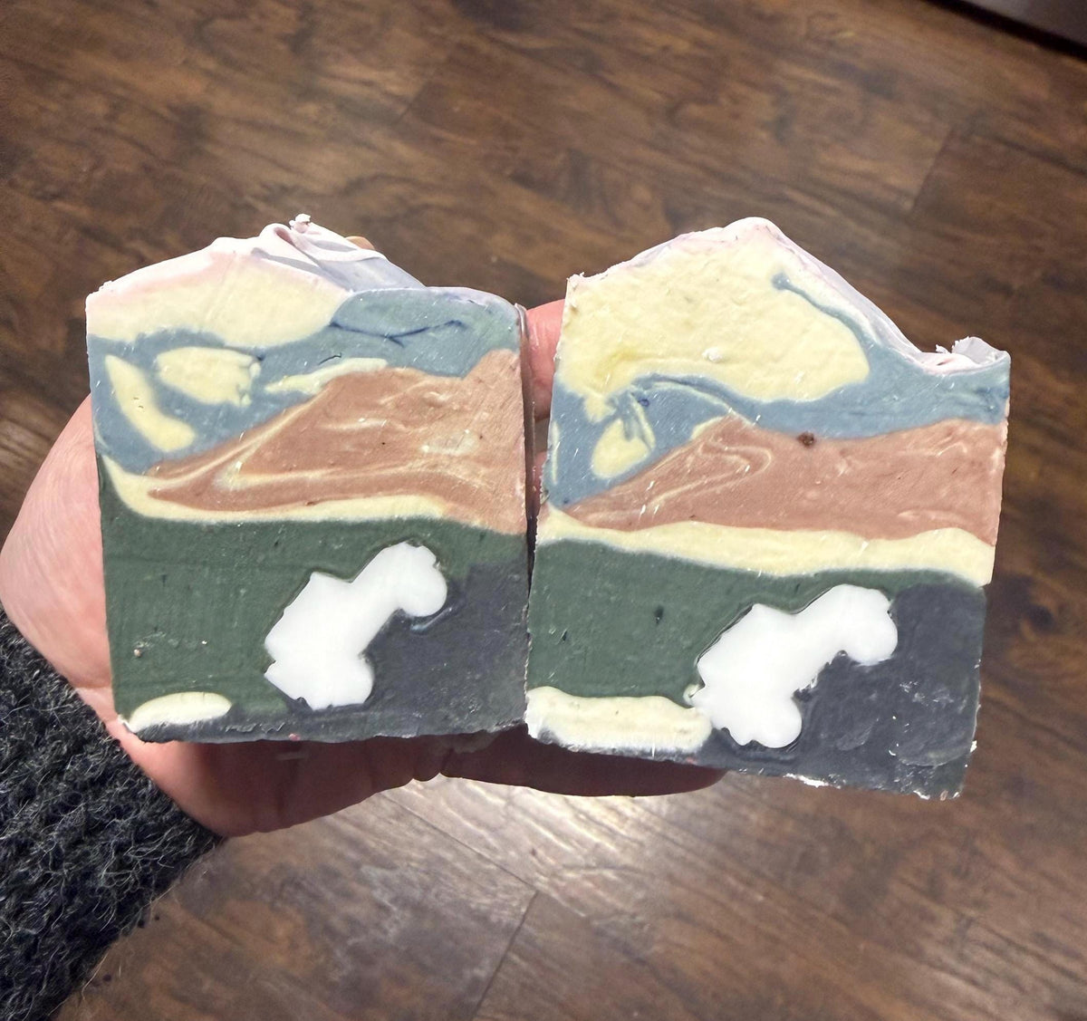 Tallow Goat Milk Soap - Leather & Cedar Scent, Jeep Off-Roader Gift