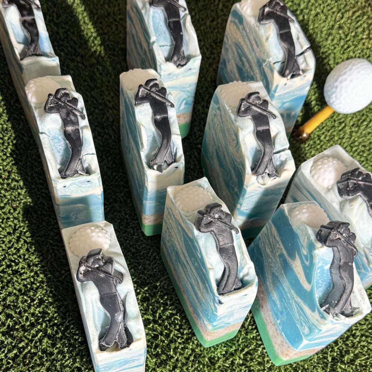 Handmade Golf Soap – Goat Milk, Sea Grass & Sand Dunes Scent