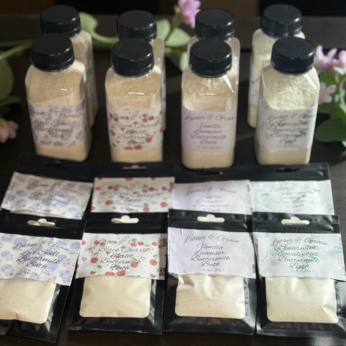 Relaxing Buttermilk Foaming Milk Bath with Colloidal Oats - 4 Scents