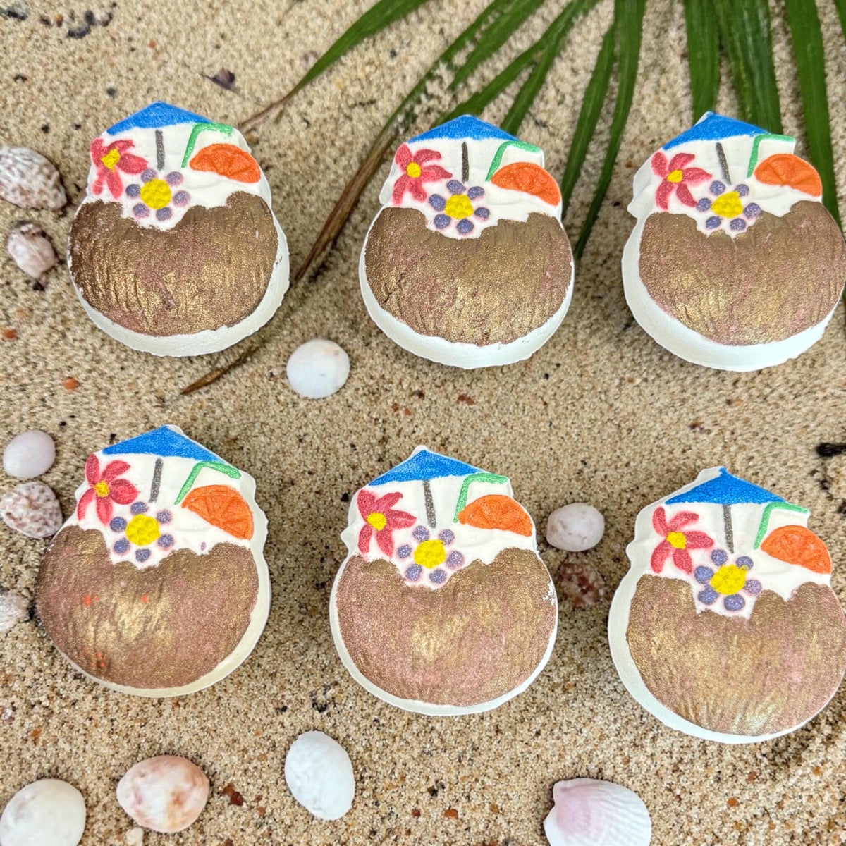 Watermelon Sugar Bath Bomb – Hand Pressed Summertime Relaxation