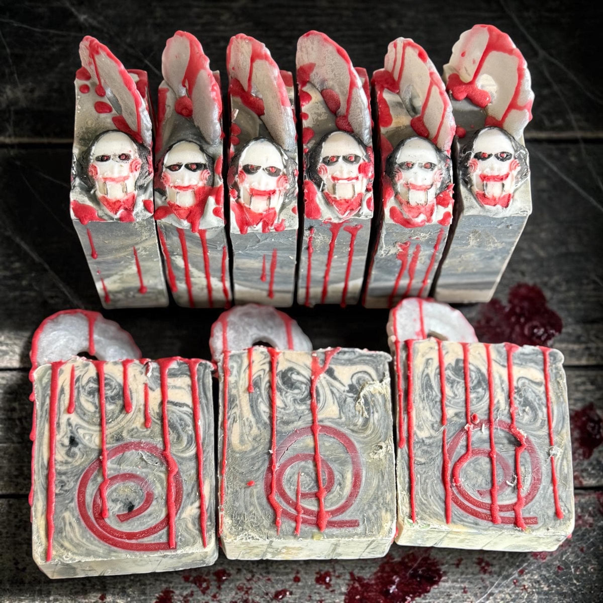 I Want To Play A Game!- Saw Themed Horror Slasher Soap. Scented in Cedar Sandalwood