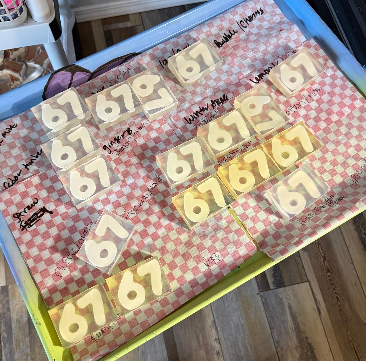 67 Meme Soap: Funny Gag Gift -Many scents to choose from.