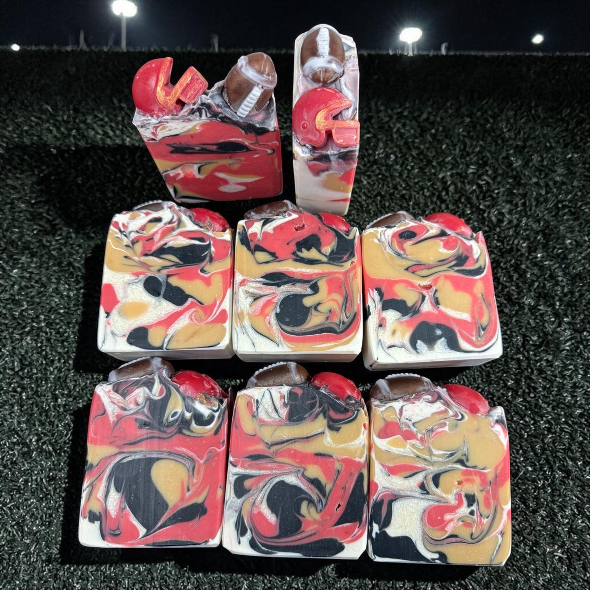 Faithful Football Handmade Soap – Scented in Cactus and Sea Salt ~ Great Sports Fan Gift!