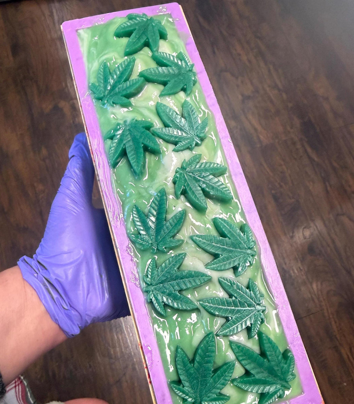 Canna Flower Soap- Made with Tallow and Goat Milk