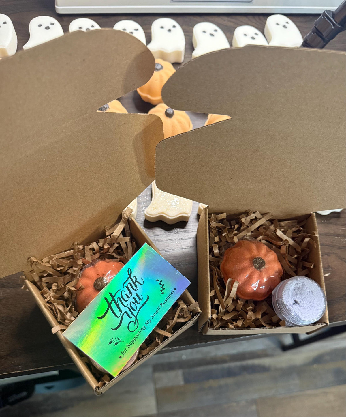 3D Pumpkin Buttermilk Bath Bomb – Pumpkin Spice Latte Fall Inspired Halloween