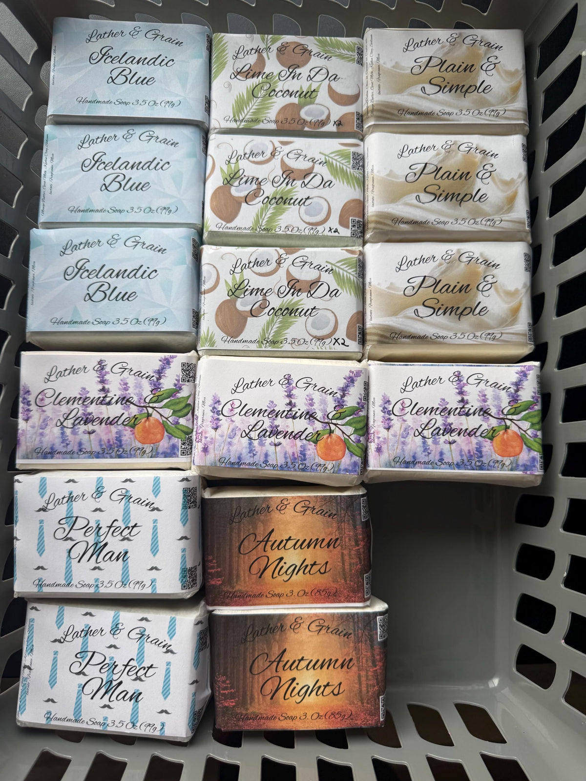 Two Bars of Homemade Tallow and Goat Milk Soap. Many Scents to Choose From