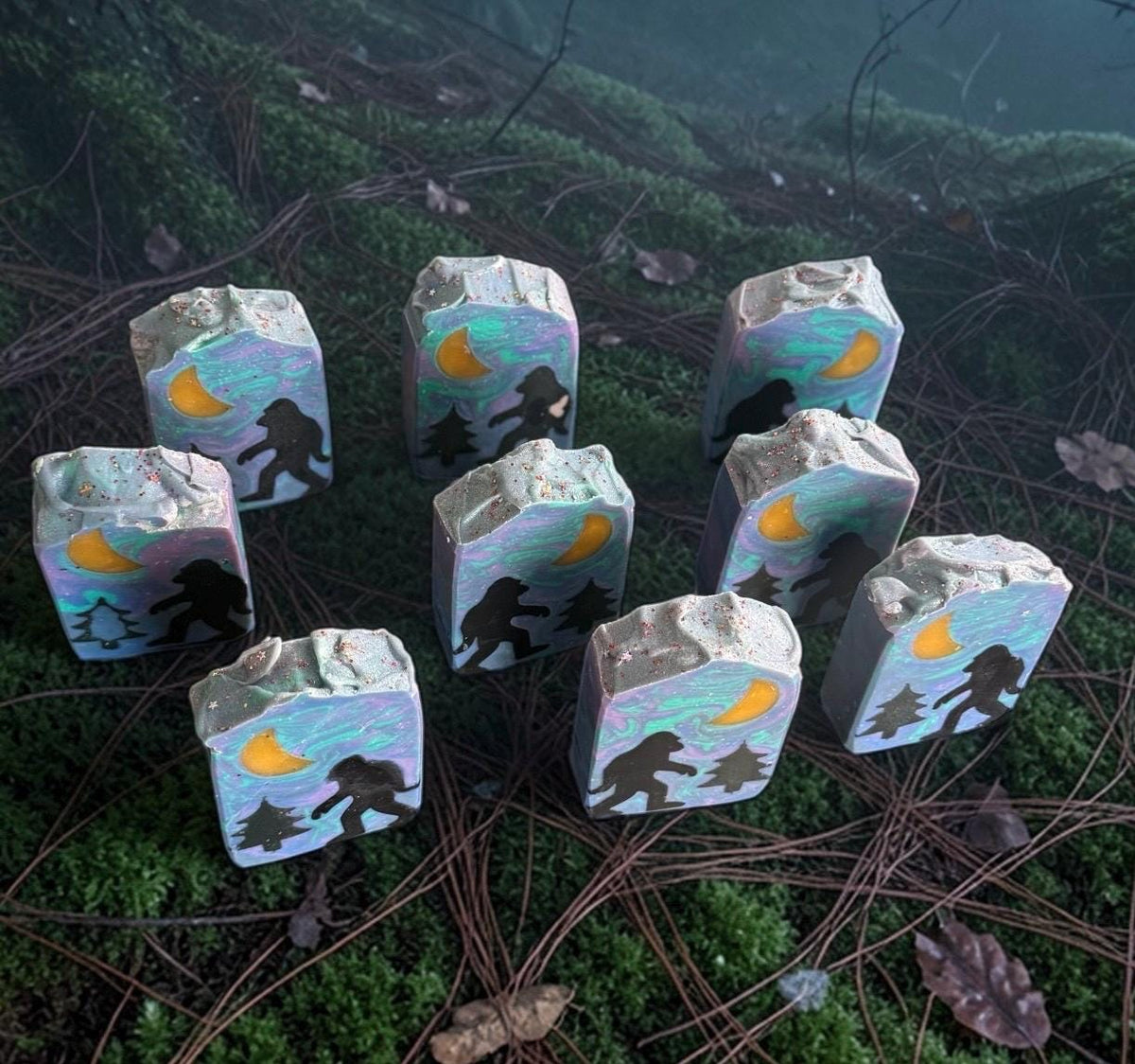 Sasquatch Tallow and Goat Milk Soap -Scented in Beneath the Stars