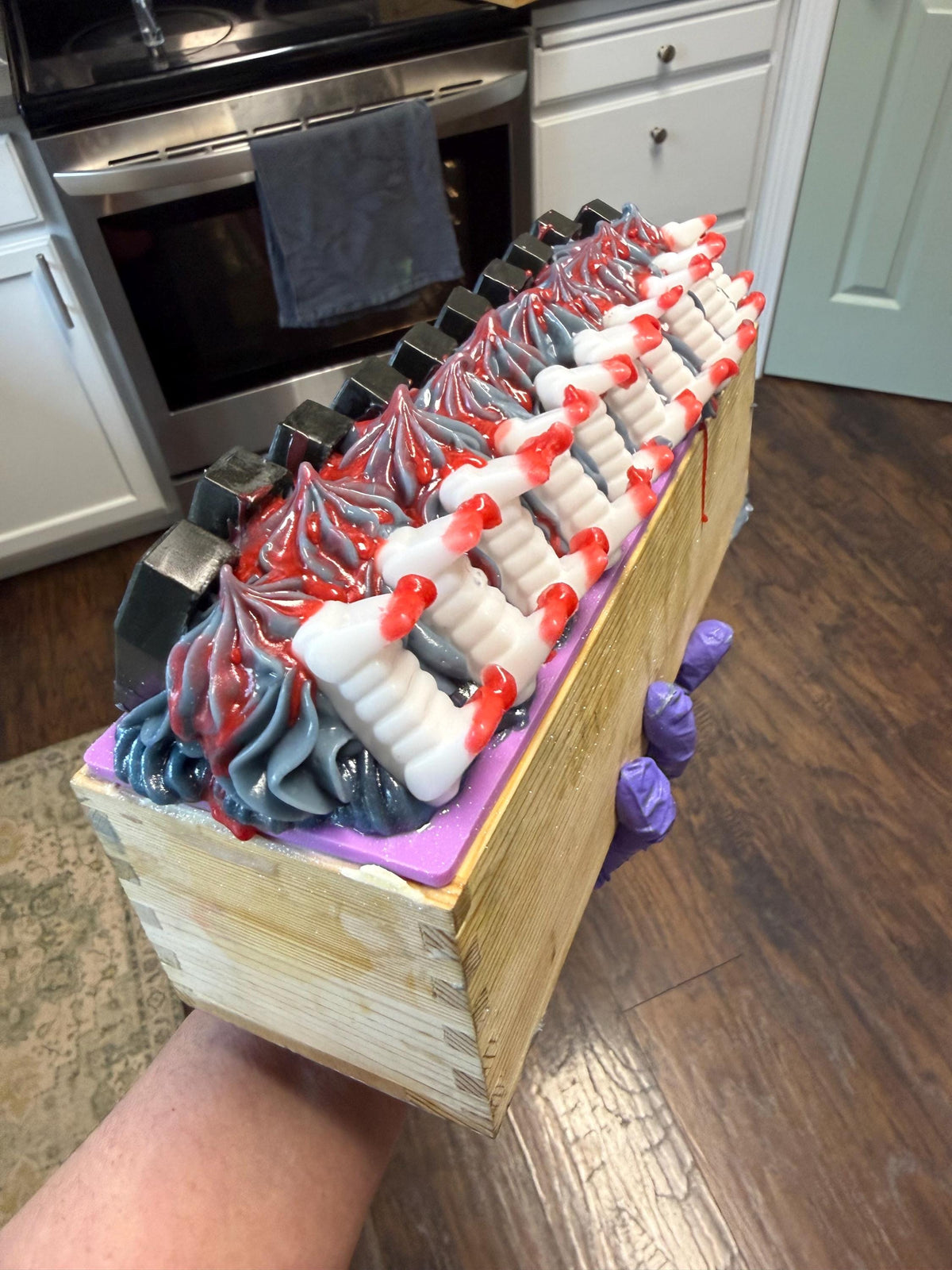 Once Bitten, Bar Soap Halloween Themed Scented In Vampire Blood