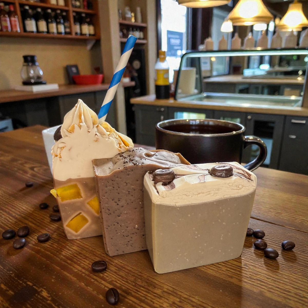 Iced Caramel Cold Brew Coffee Soap: Cold Process-Small Batch