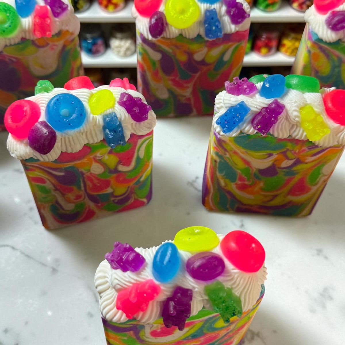 Sweet Shop Candy Themed Soap- Gummy Bear Scented