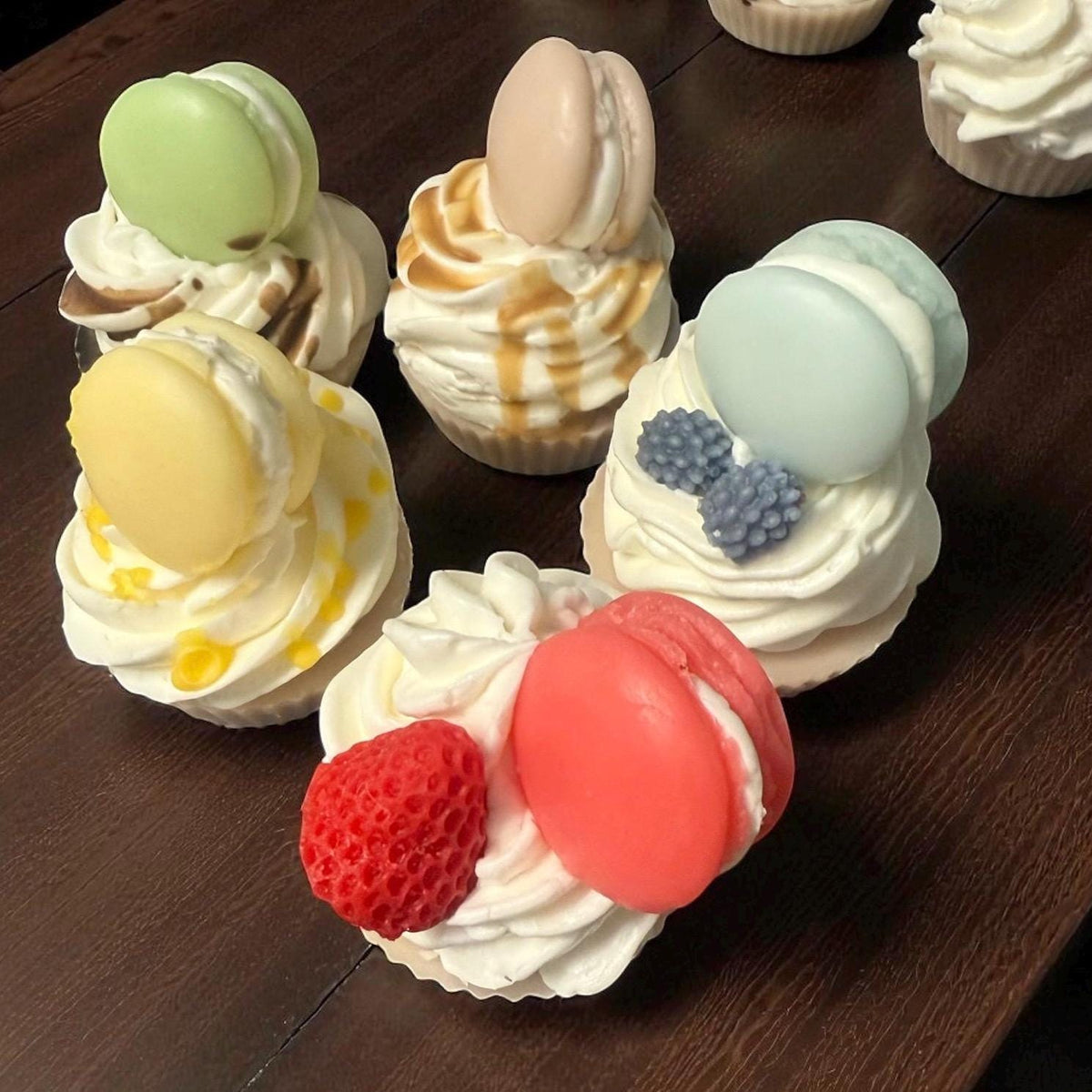 Cupcake Macaron Wax Melts- Several Scent Available