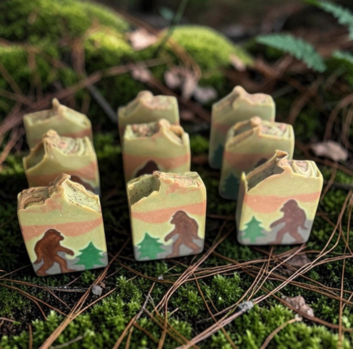 Sasquatch Tallow and Goat Milk Soap -Scented in Beneath the Stars