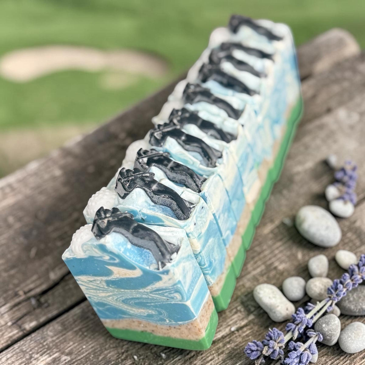 Handmade Golf Soap – Goat Milk, Sea Grass & Sand Dunes Scent