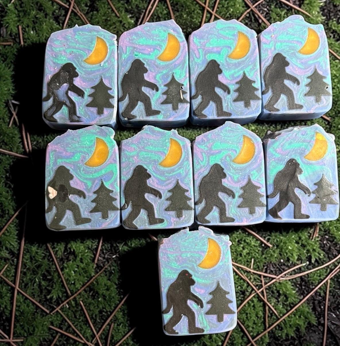 Sasquatch Tallow and Goat Milk Soap -Scented in Beneath the Stars