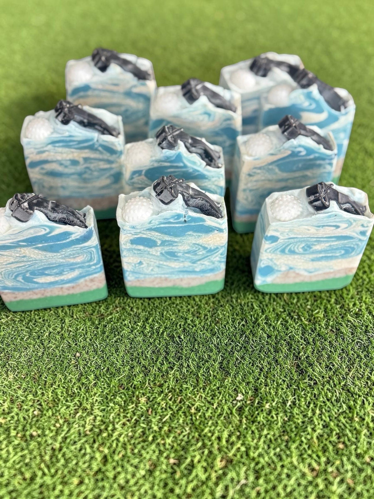 Handmade Golf Soap – Goat Milk, Sea Grass & Sand Dunes Scent